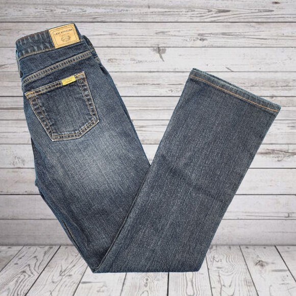Levi Strauss Signature Women's Stretch Low Rise Bootcut Denim Jeans Size 4 - Picture 3 of 10